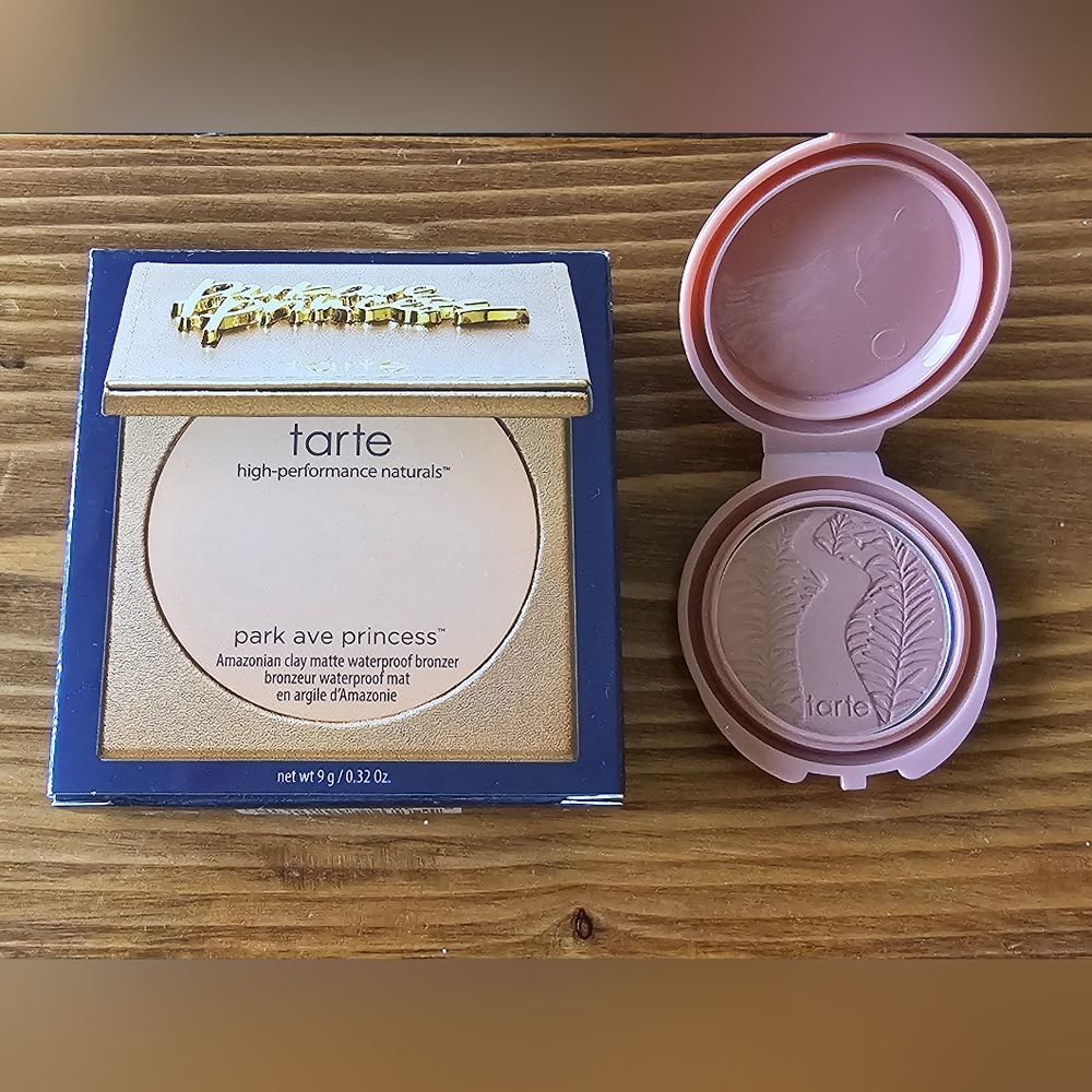 Brand New Full Size Tarte Park Ave Princess bronzer + Tarte Blush in Paaarty!